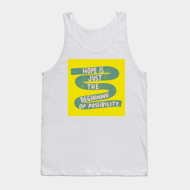 Hope Tank Top by barbsiegraphy